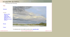 Desktop Screenshot of mrussellpaintings.com